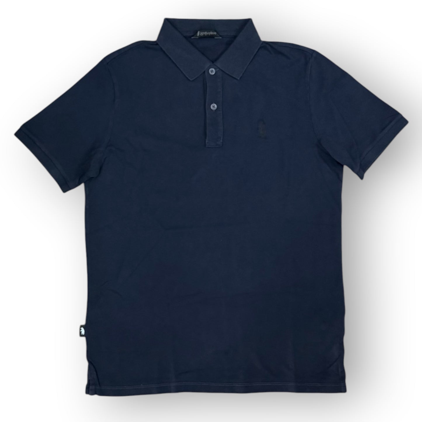 REFRIGUE- Polo Uomo, con logo ricamato tono su tono, col.Navy