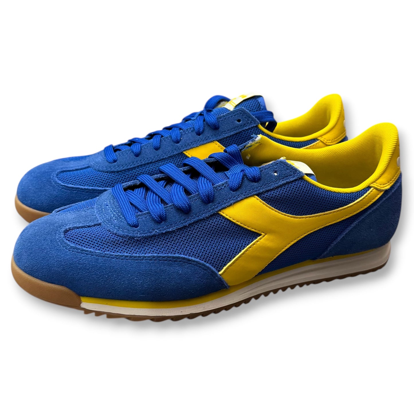 Scarpe DIADORA, mod.Cross, col.Blu/Giallo
