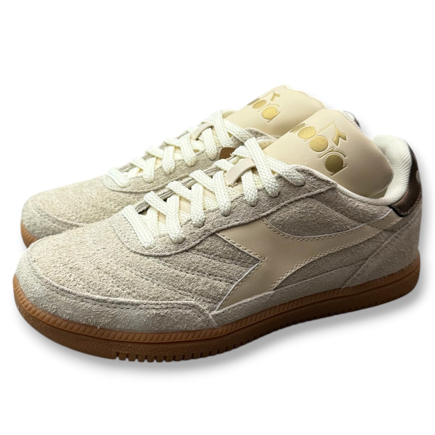 Scarpe DIADORA, mod.Gold Indoor Hairy, col.Beige
