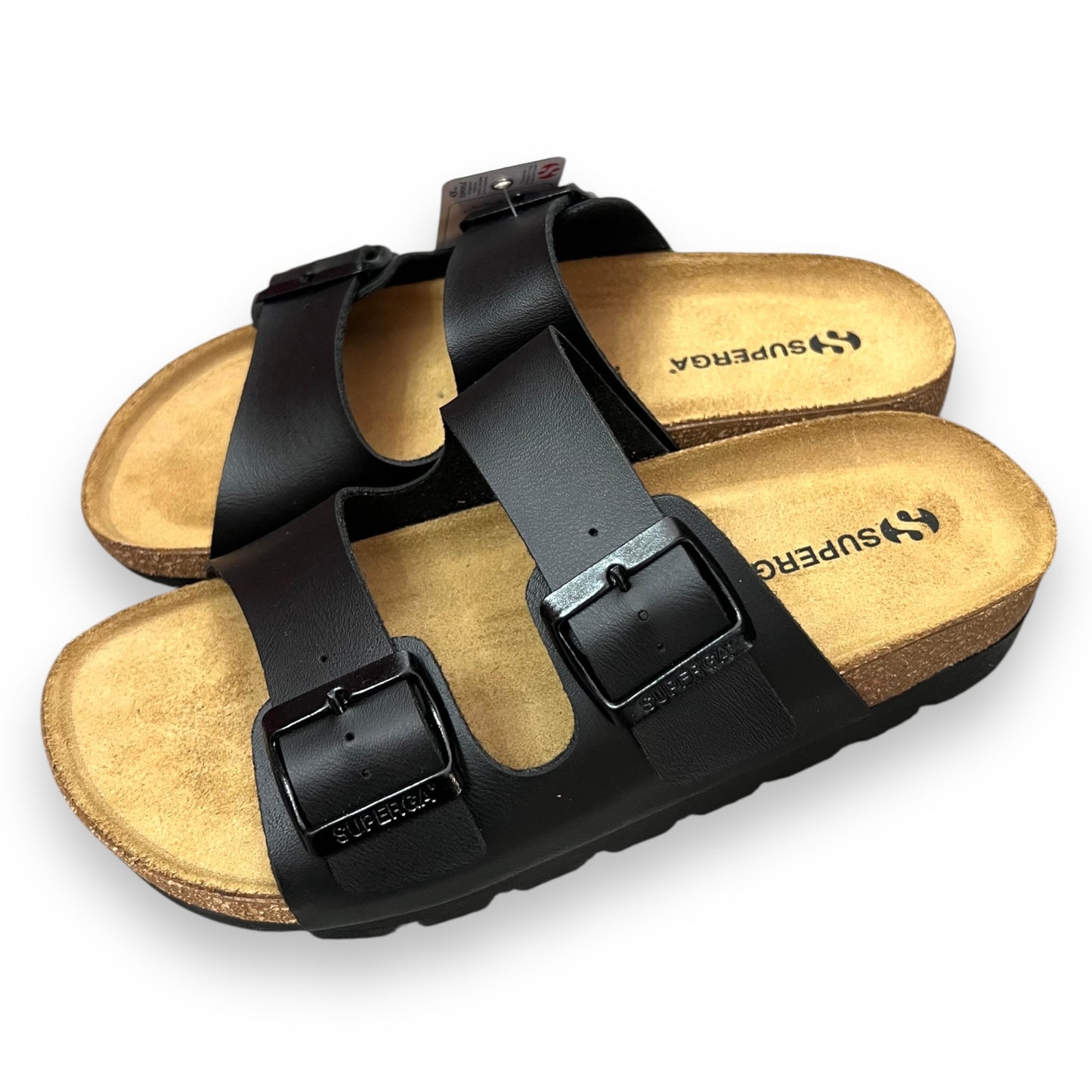 Ciabatte SUPERGA Donna, con platform, col. Nero