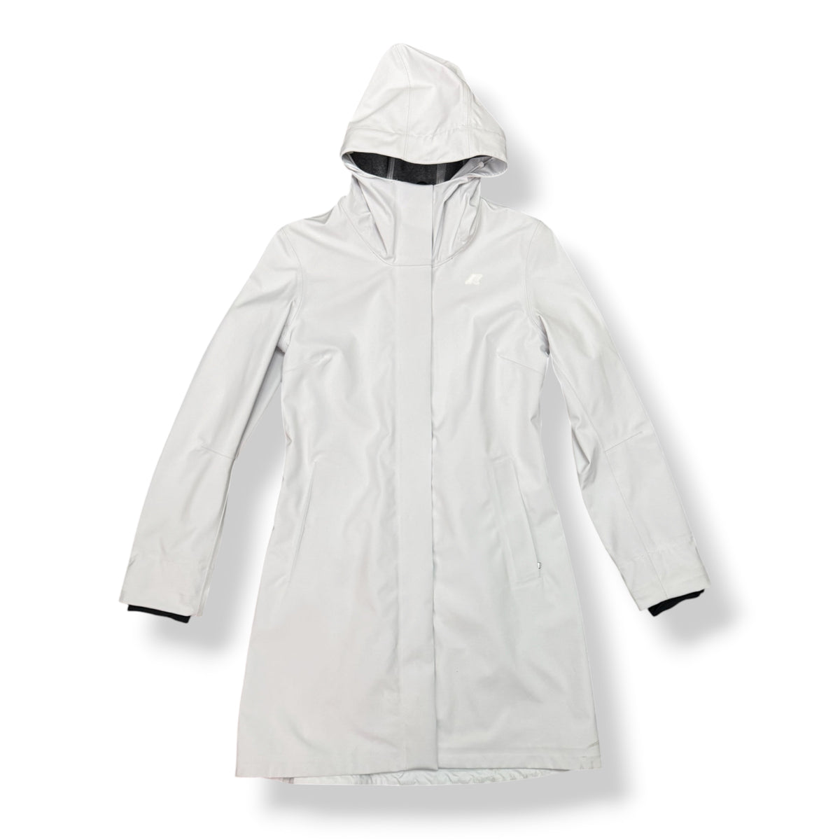 KWAY- Giubbotto Donna, mod.Stephy Bonded Jersey, col.White