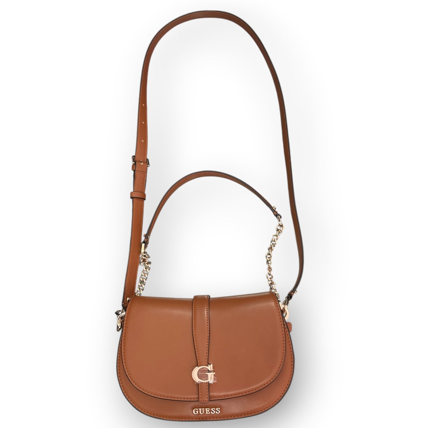 GUESS- Borsa Donna, Group:CARRIE, Col.COGNAC