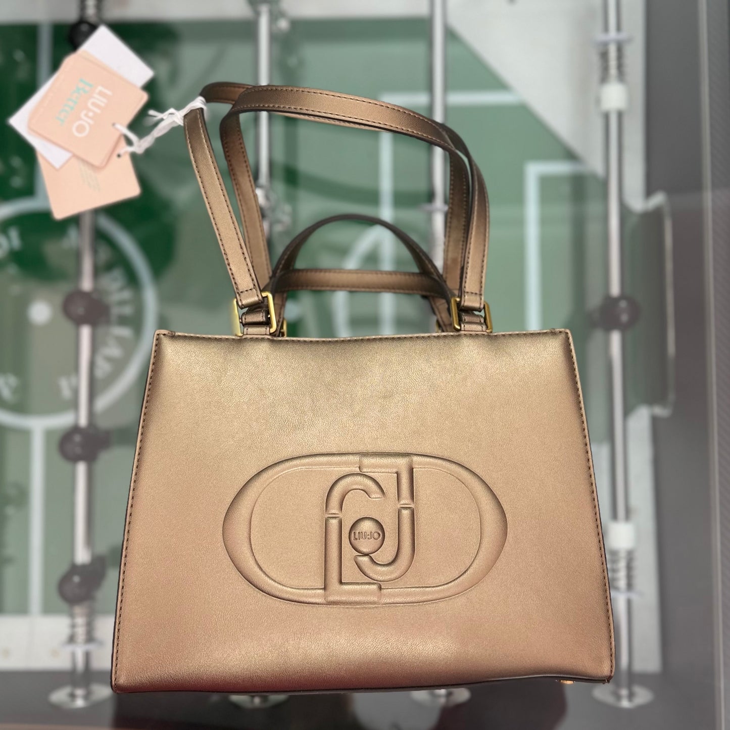 Borsa LIU-JO, Col.Oro Scuro