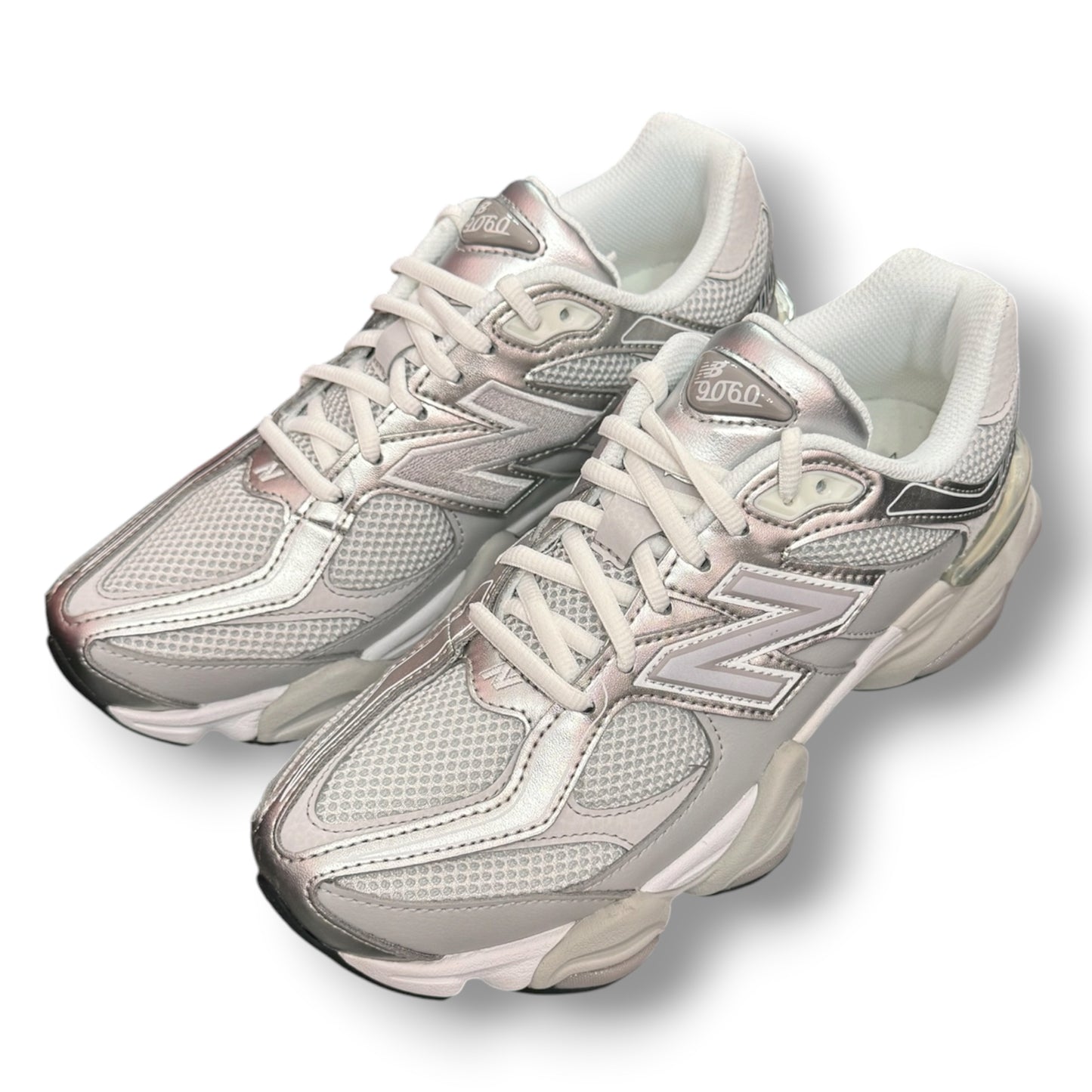 NEW BALANCE 9060- Scarpe Uomo ,Col.Bianco/Argento
