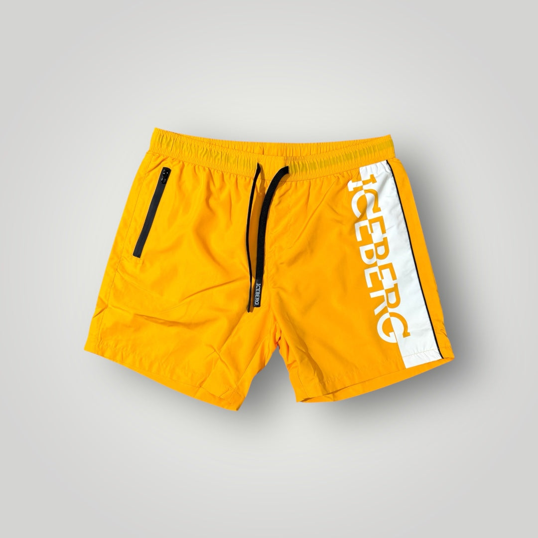 Costume Uomo ICEBERG BEACHWEAR, Col.Giallo MOD.(ICEGMBM09)-(veste piccolo)