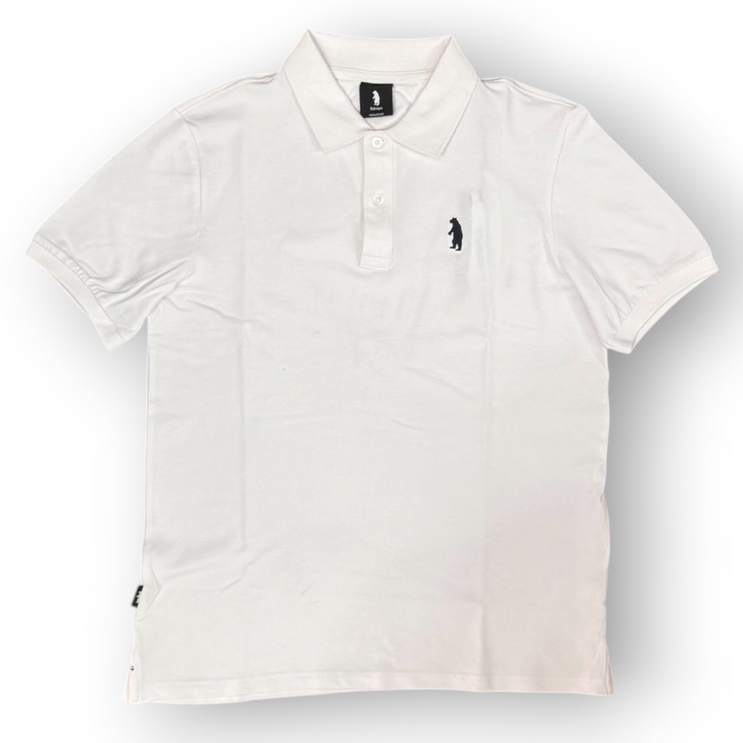 REFRIGUE- Polo Uomo, con logo lato cuore, col.White