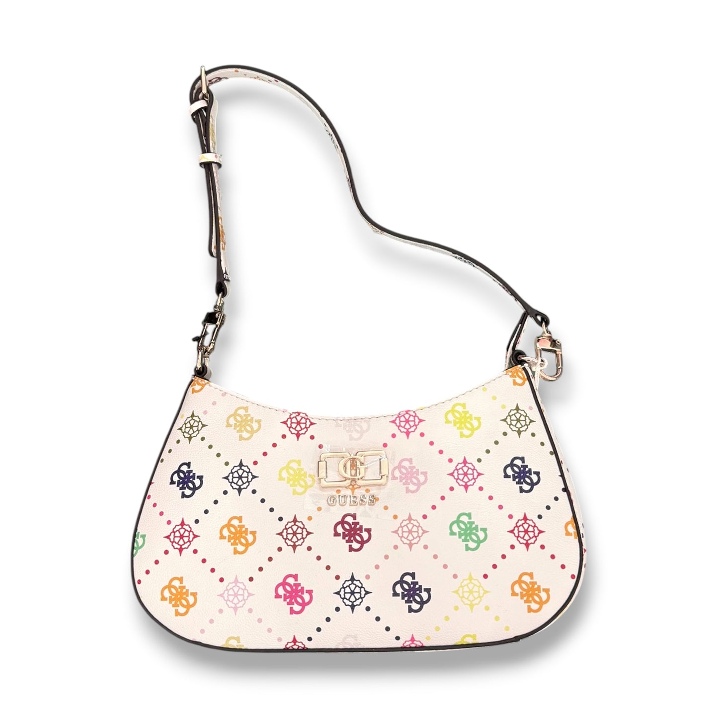 GUESS- Borsa Donna, Group:EMILIE LOGO, Col.MULTILOGO