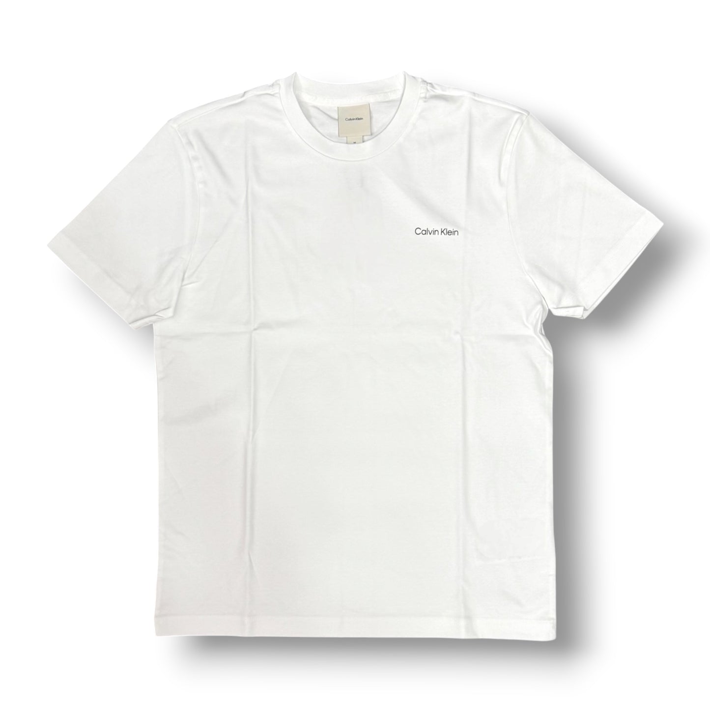 CALVIN KLEIN- T-shirt Uomo, con logo lato cuore, col.Bianco