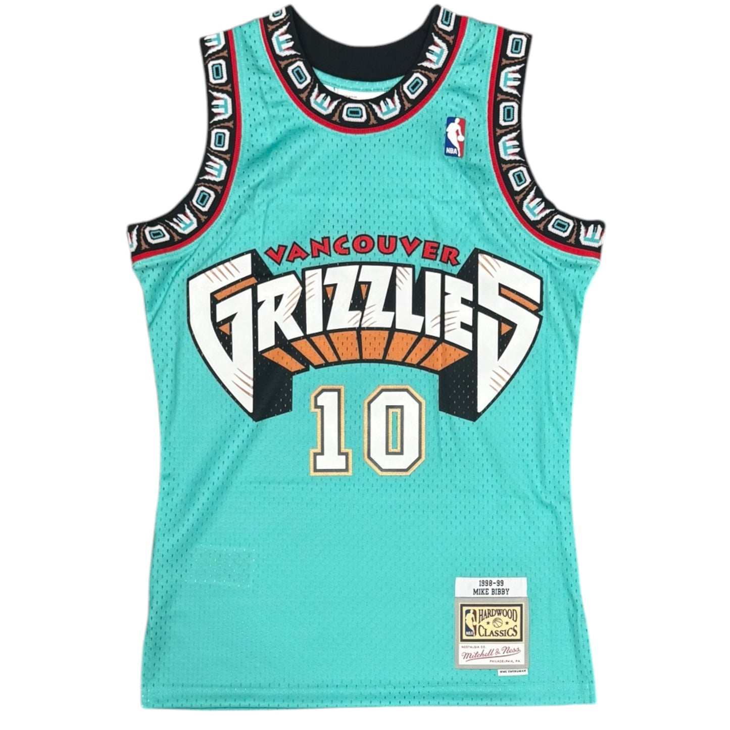 MITHCHELL&NESS- Canotta Vancouver Grizzlies, (10-Mike Bibby)
