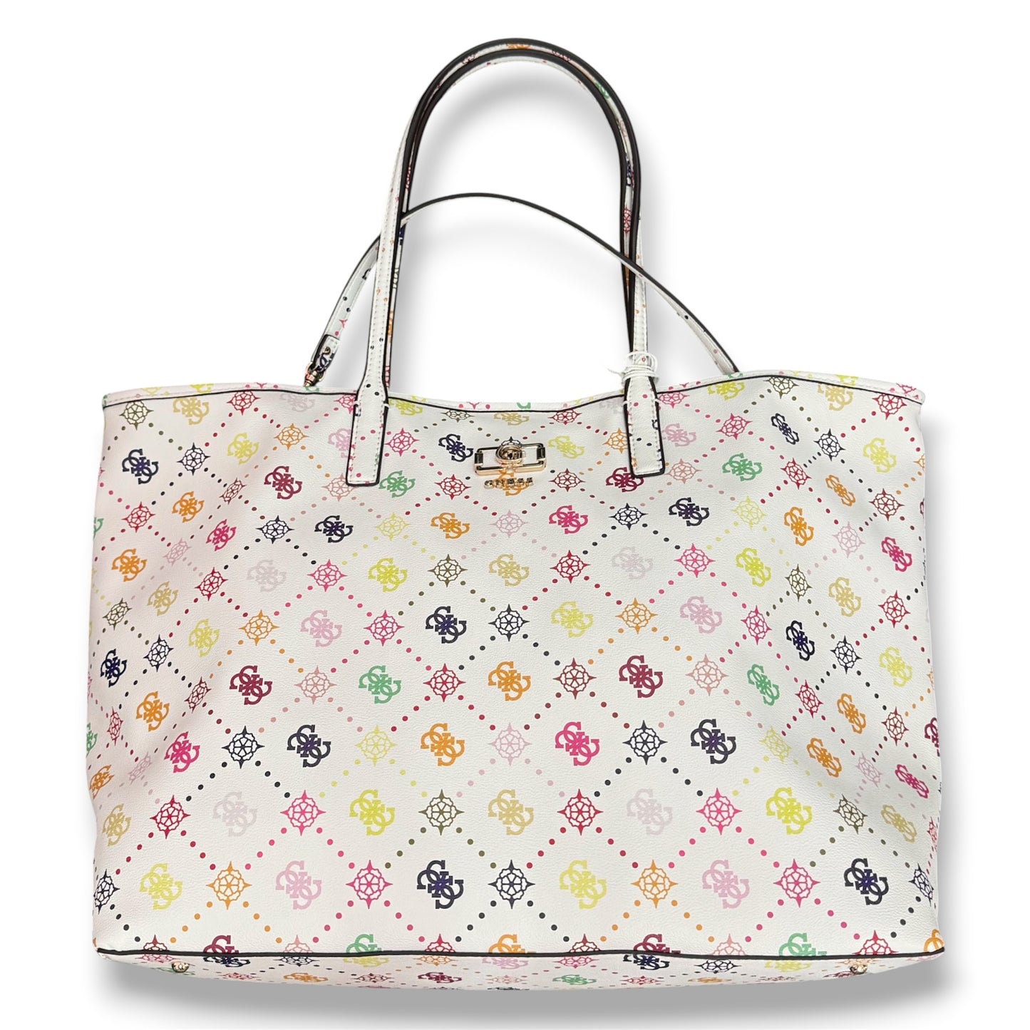 GUESS- Borsa Donna, Group:EMELIE LOGO, Col.MULTI LOGO