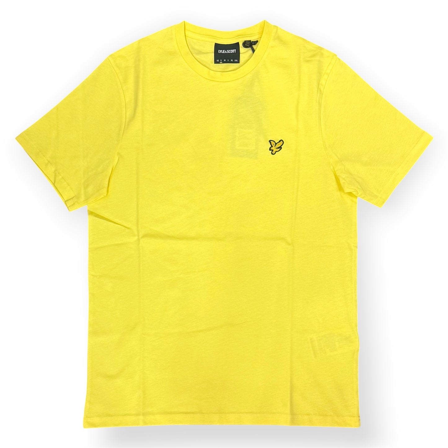 LYLE & SCOTT- T-Shirt Uomo Regular Fit, Col.Lemon Drizzle