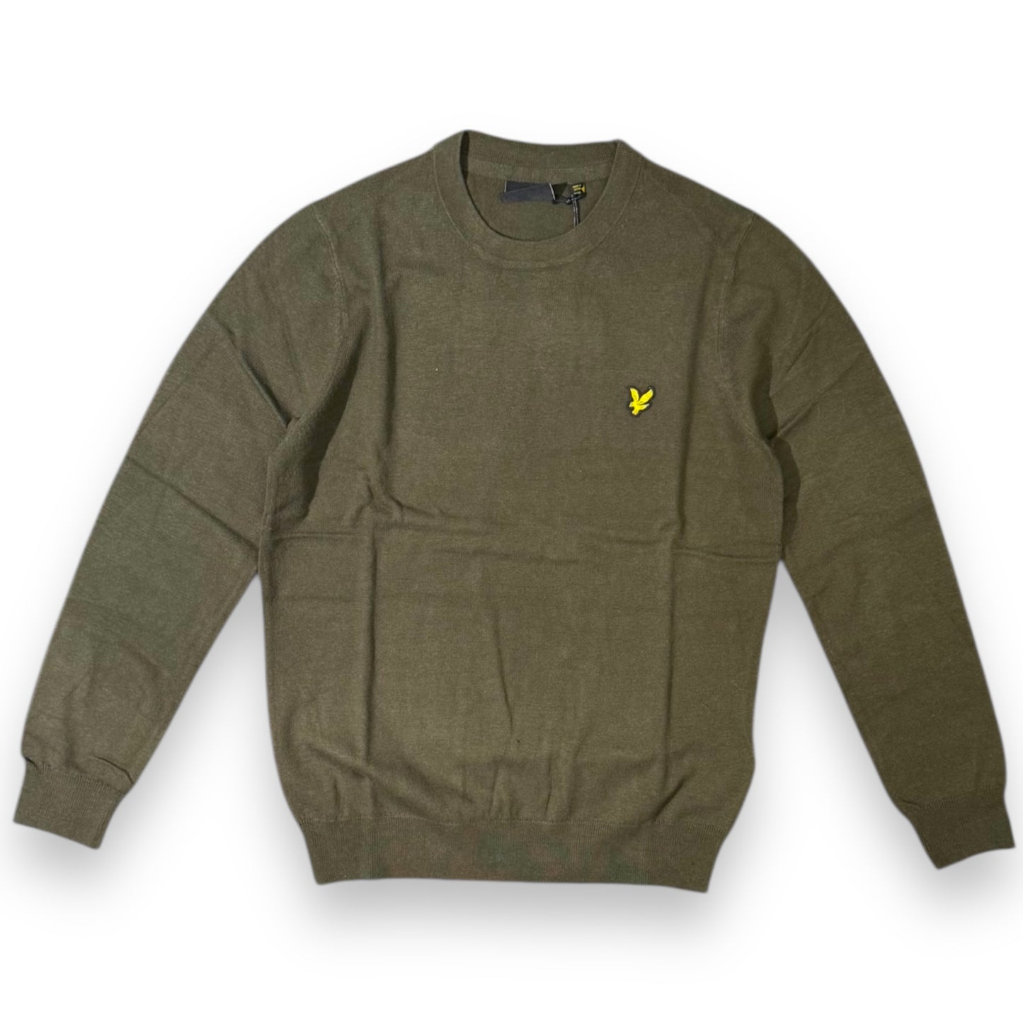 Maglioncino LYLE & SCOTT Uomo, 70% Cotone - 30% Lana Merino, col.Olive