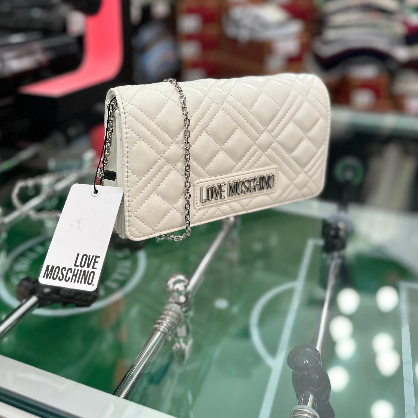 Borsa LOVE MOSCHINO, col.Bianco