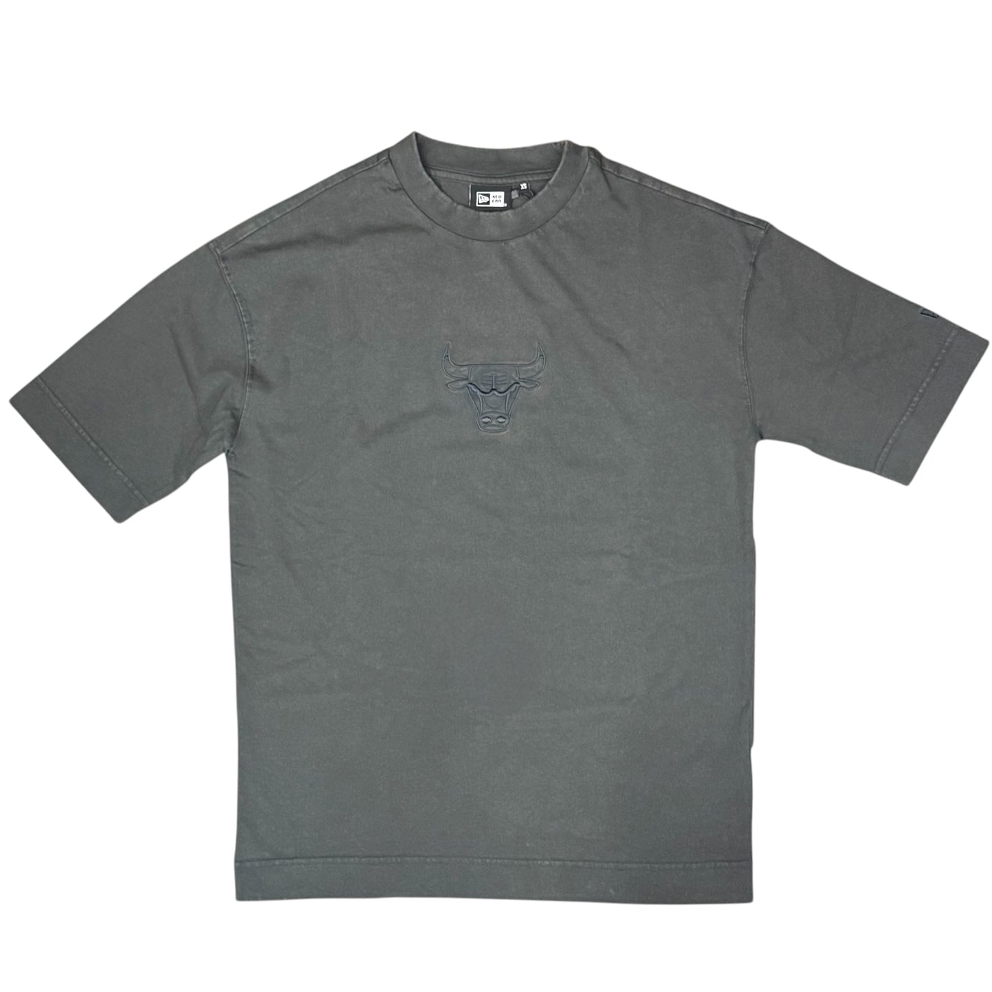 NEW ERA - T-Shirt Uomo CHICAGO BULLS, Col.Grigio