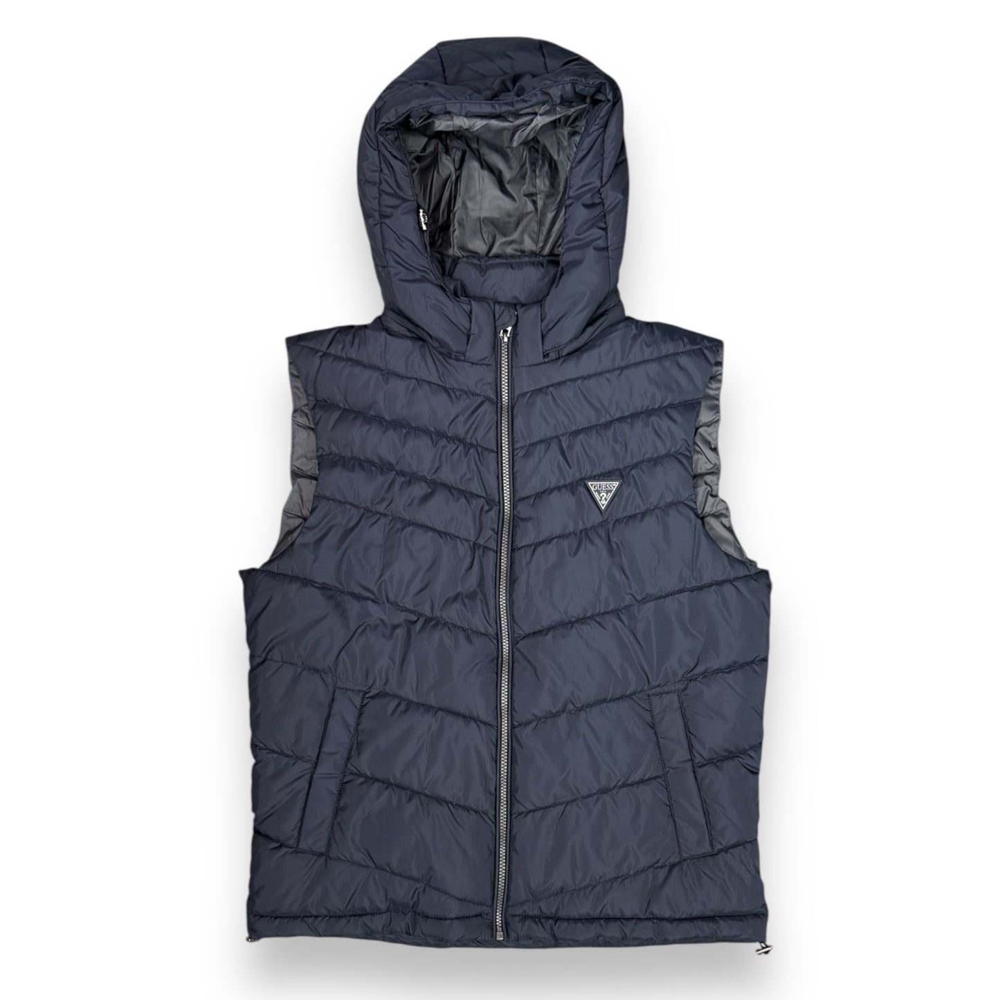 Smanicato GUESS Uomo con cappuccio sganciabile, Col.Blu