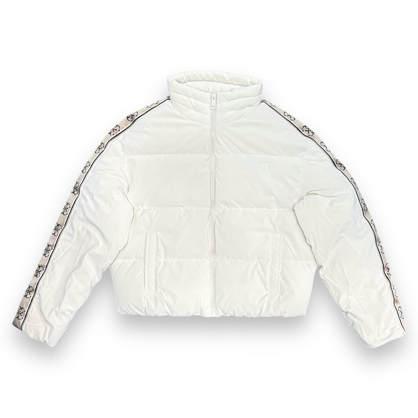 Giubbotto Puffer GUESS Donna, Col.Panna