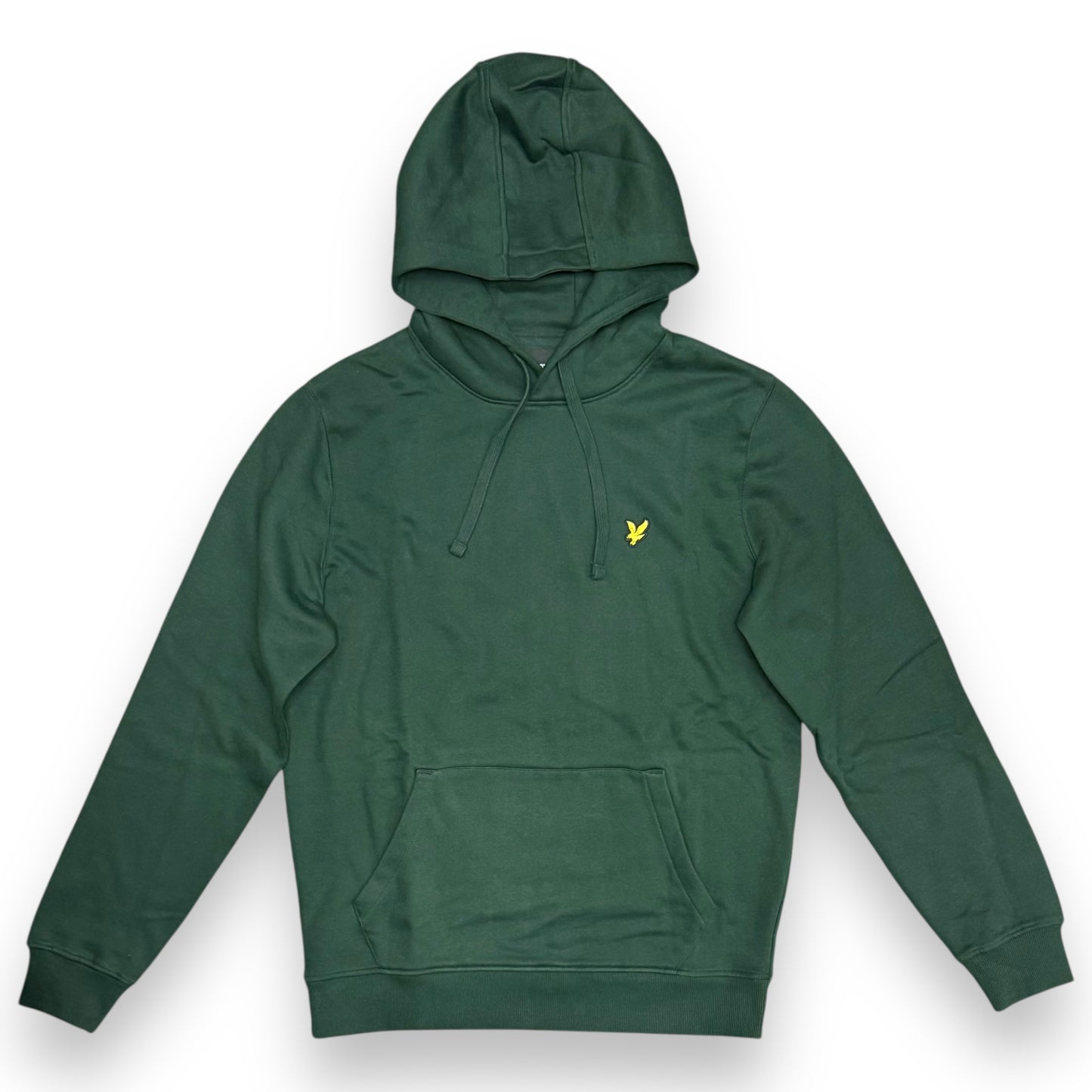Felpa LYLE&SCOTT con cappuccio felpata,col.DarkGreen