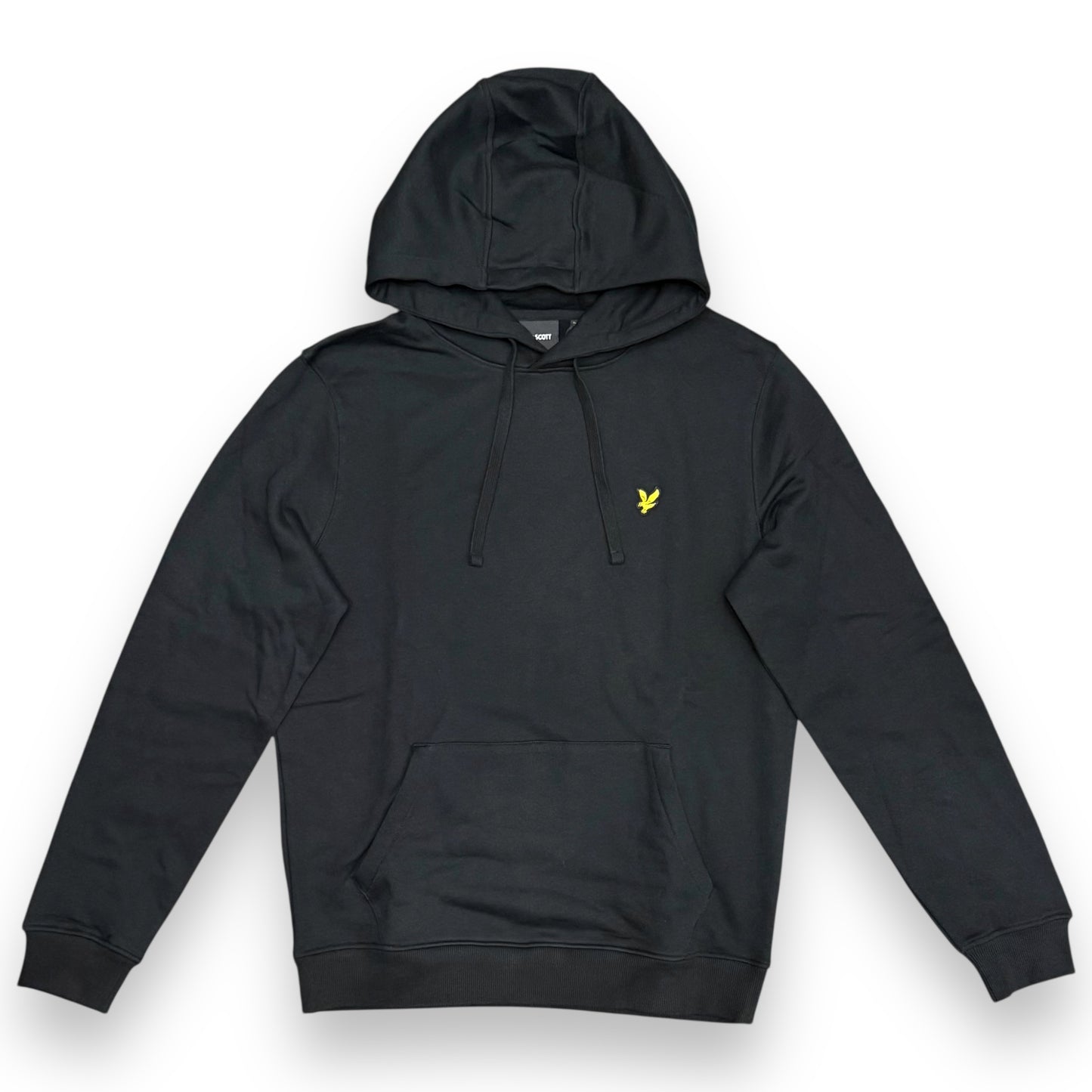 Felpa LYLE&SCOTT con cappuccio felpata,col.JetBlack