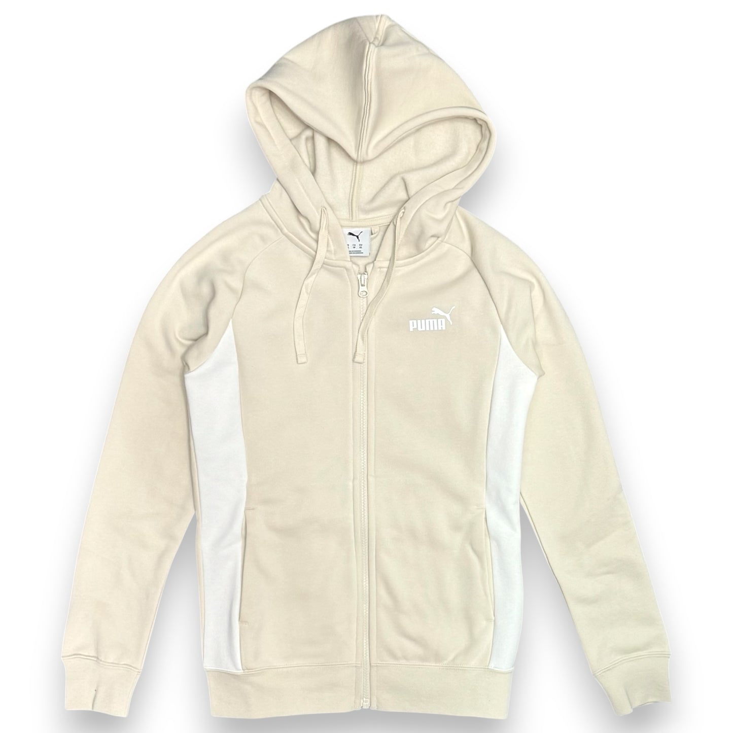 Tuta Completa Donna PUMA tex.felpato, col.Nero/Beige