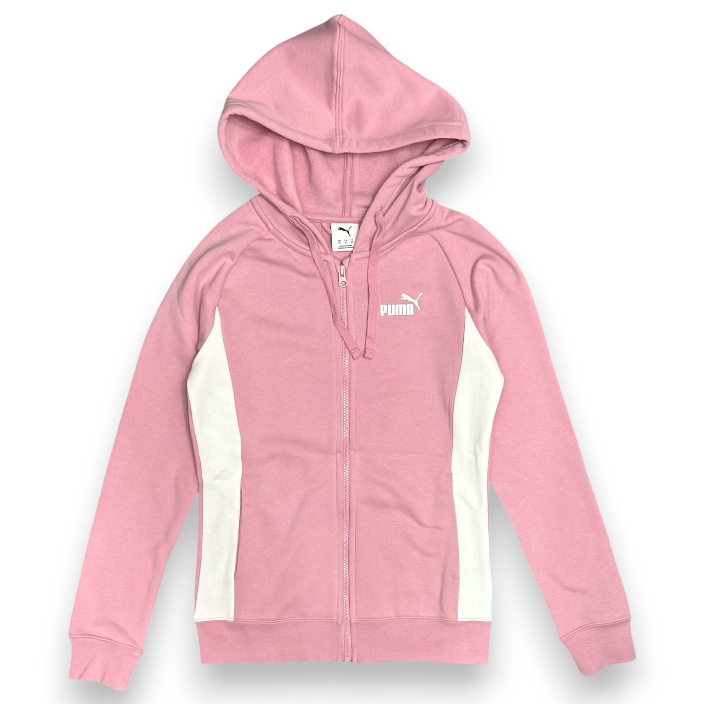 Tuta Completa Donna PUMA tex.Felpato, col.Nero/Rosa
