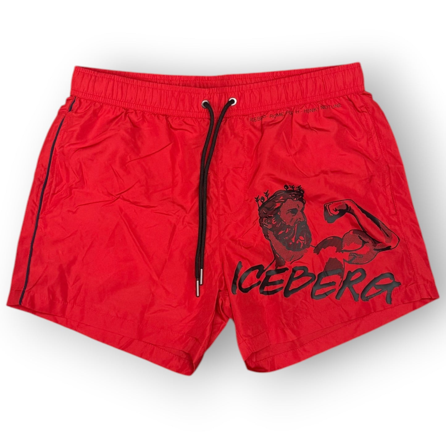 ICEBERG BEACHWEAR- Costume Uomo, col.Rosso
