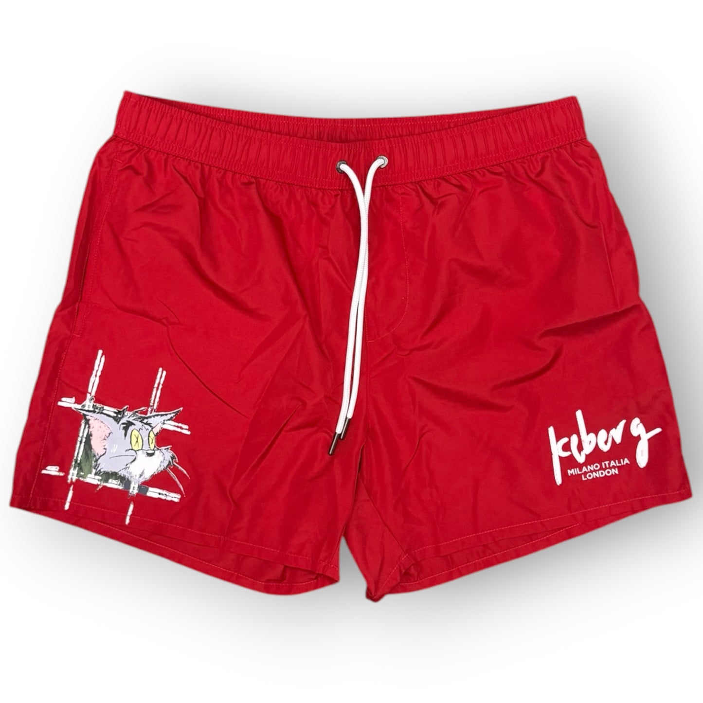 ICEBERG BEACHWEAR- Costume Uomo, col.Rosso