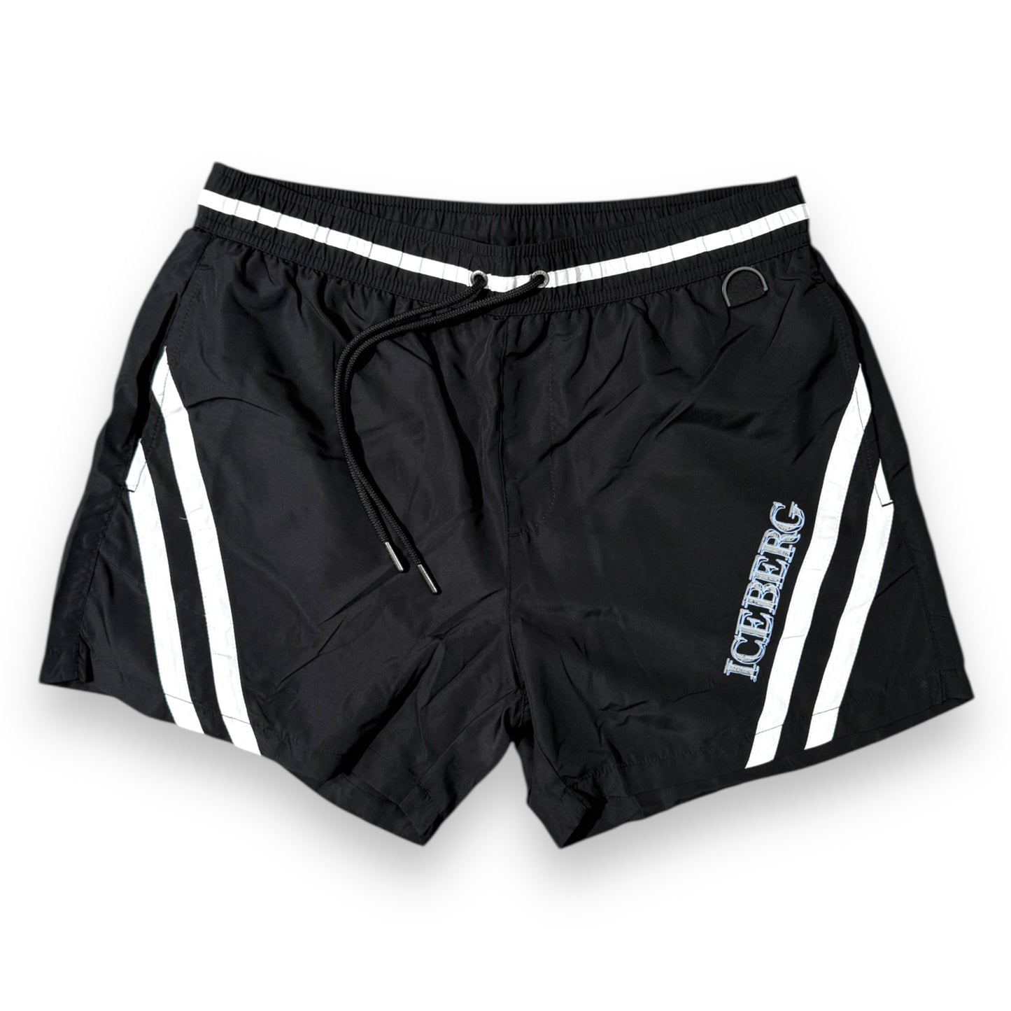Costume Uomo ICEBERG BEACHWEAR, Col.Nero MOD.(ICEGMBS01)-(veste piccolo)