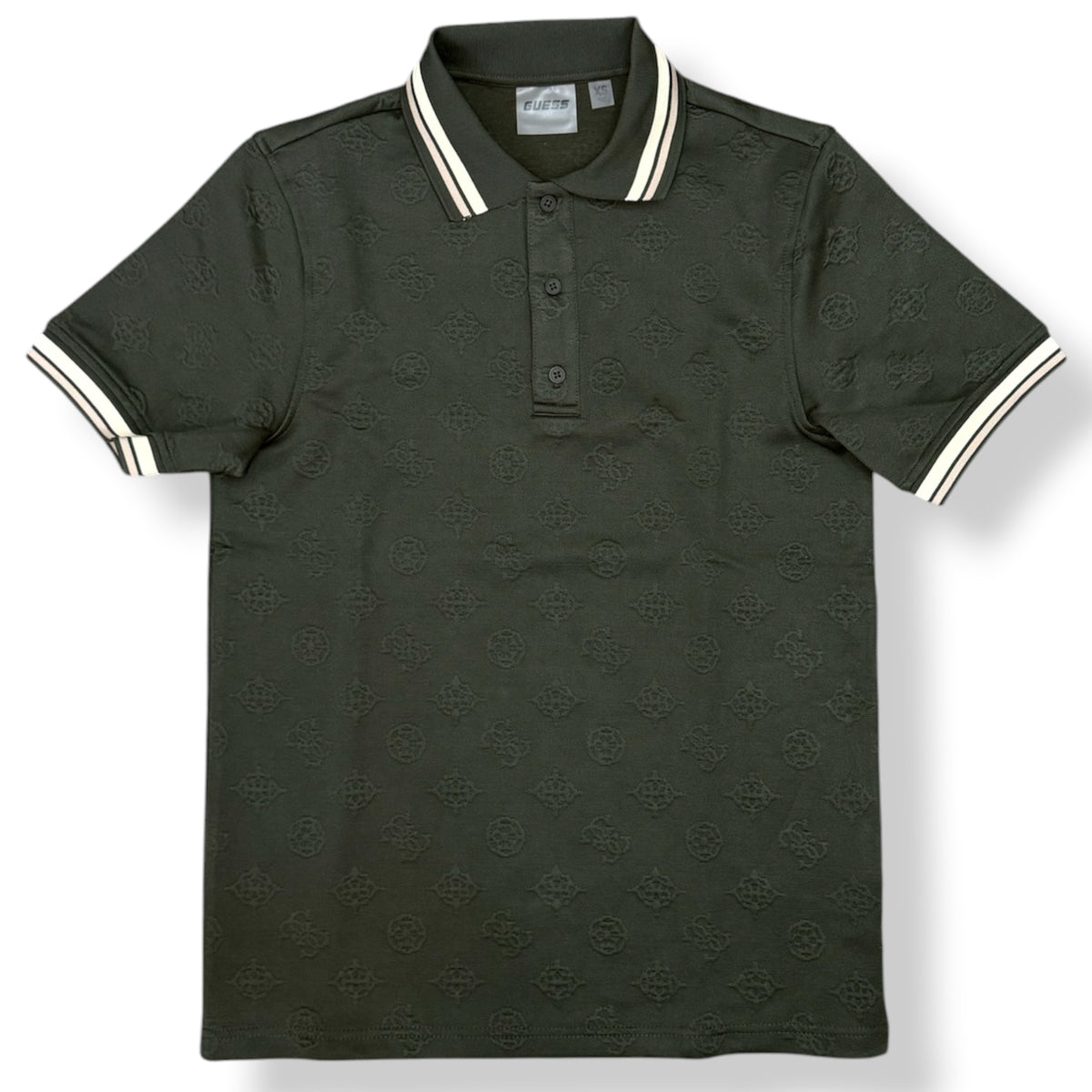 GUESS- Polo Uomo, col.Verde militare