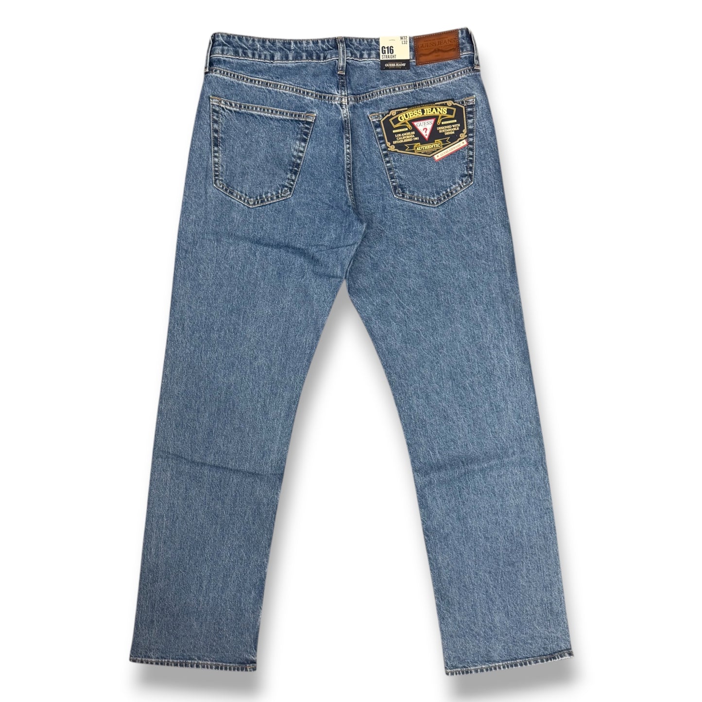 GUESS JEANS - Pantalone Uomo, mod.Straight (L32)