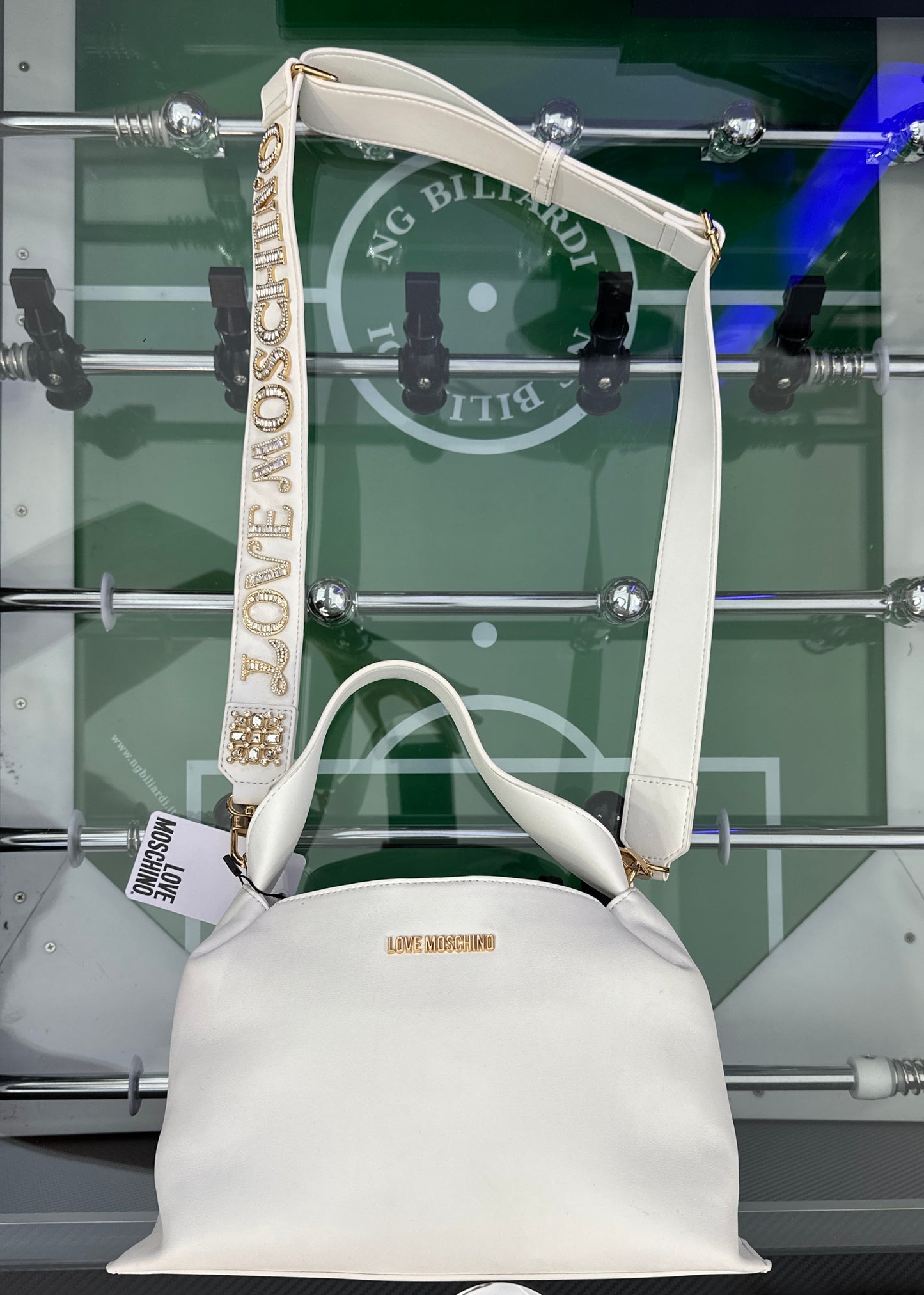 Borsa LOVE MOSCHINO, col.Bianco