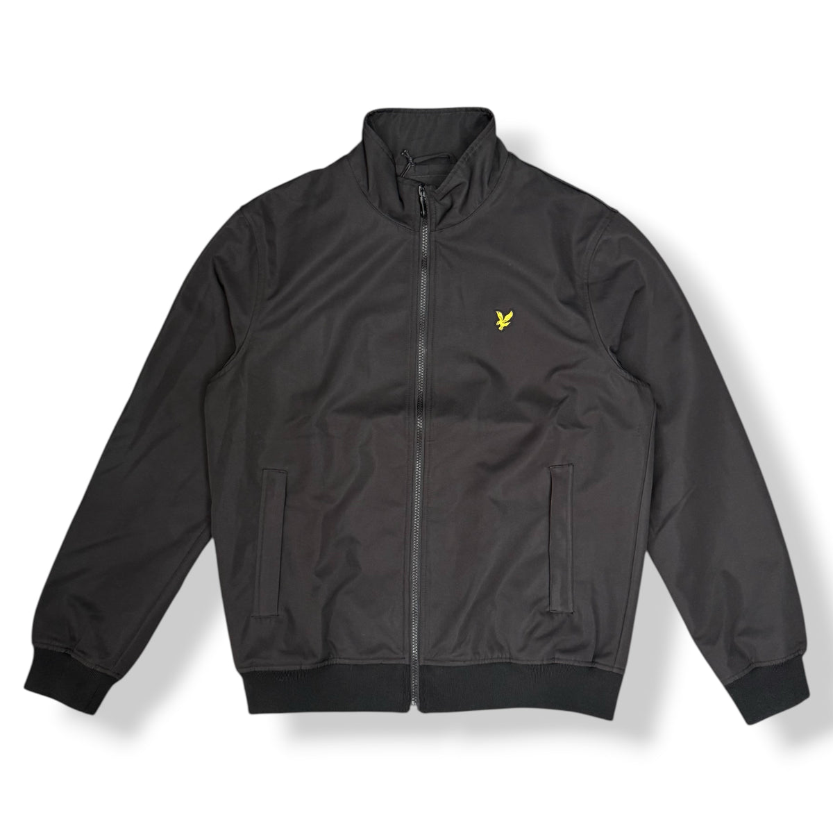 Giubbotto LYLE&SCOTT in tessuto tecnico(primaverile), (veste comodo), senza cappuccio, mod.Mesh Backed Funnel, Col.Nero