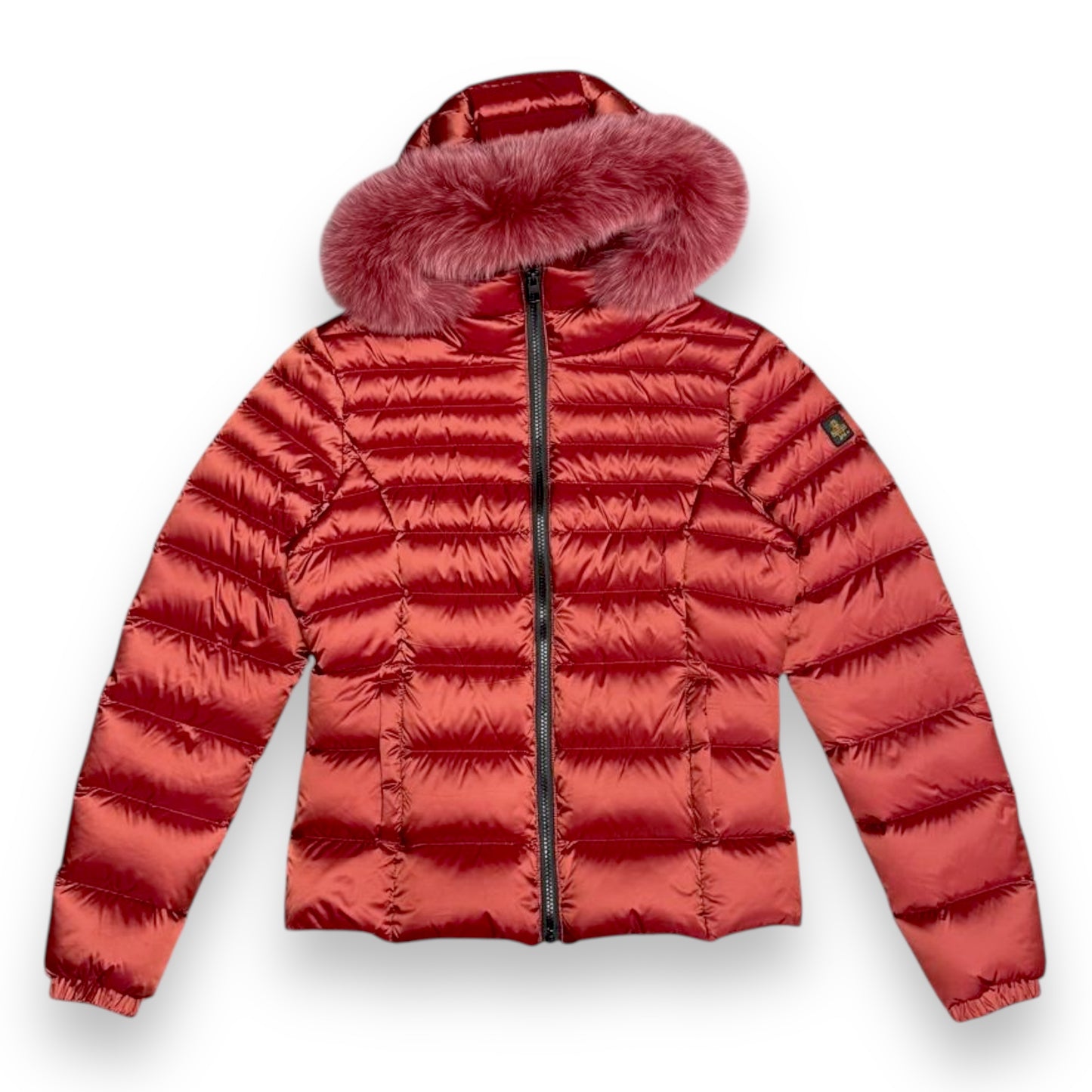 Giubbotto Refrigiwear Donna, mod.Mead Fur Jacket, Col.Rosso Mattone