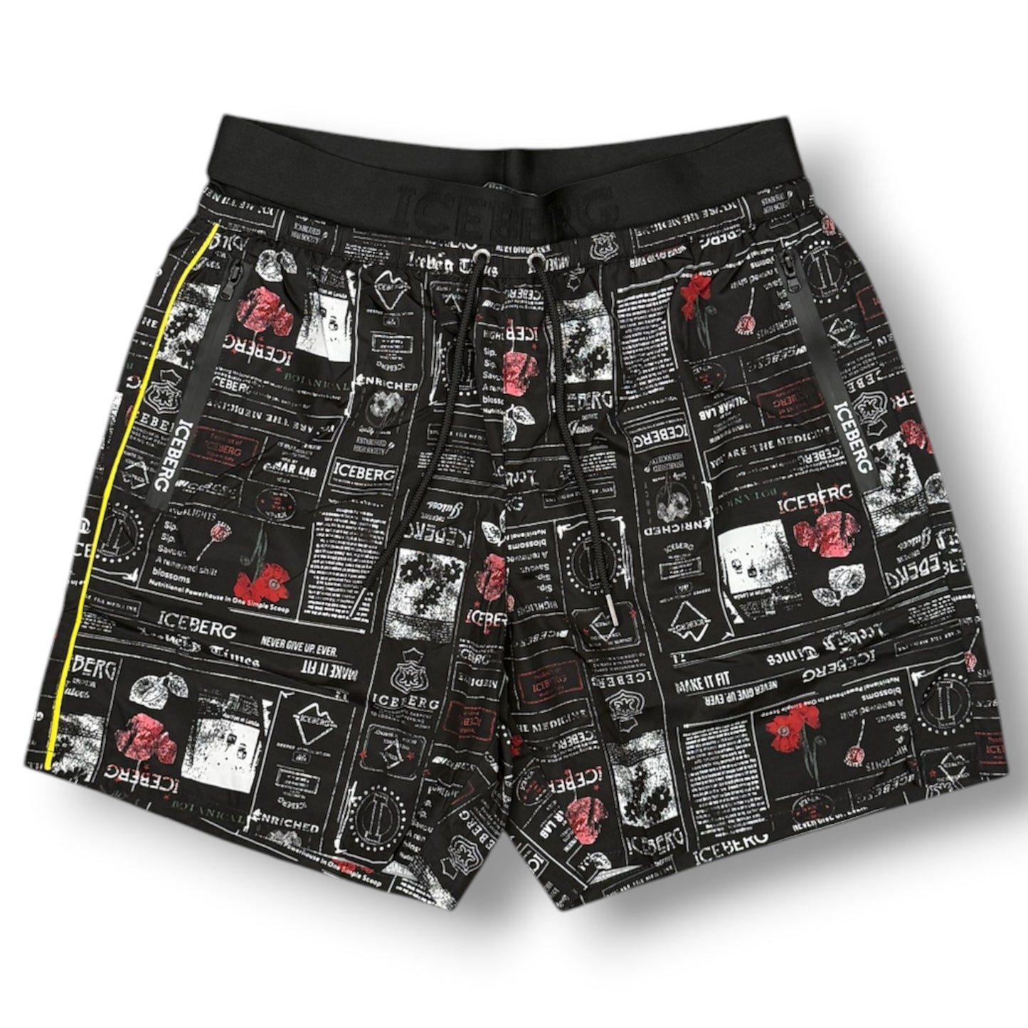 ICEBERG BEACHWEAR- Costume Uomo, con fantasia