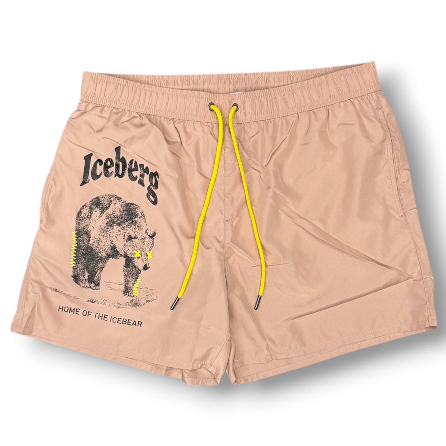 ICEBERG BEACHWEAR- Costume Uomo, con stampa, col.Rosa