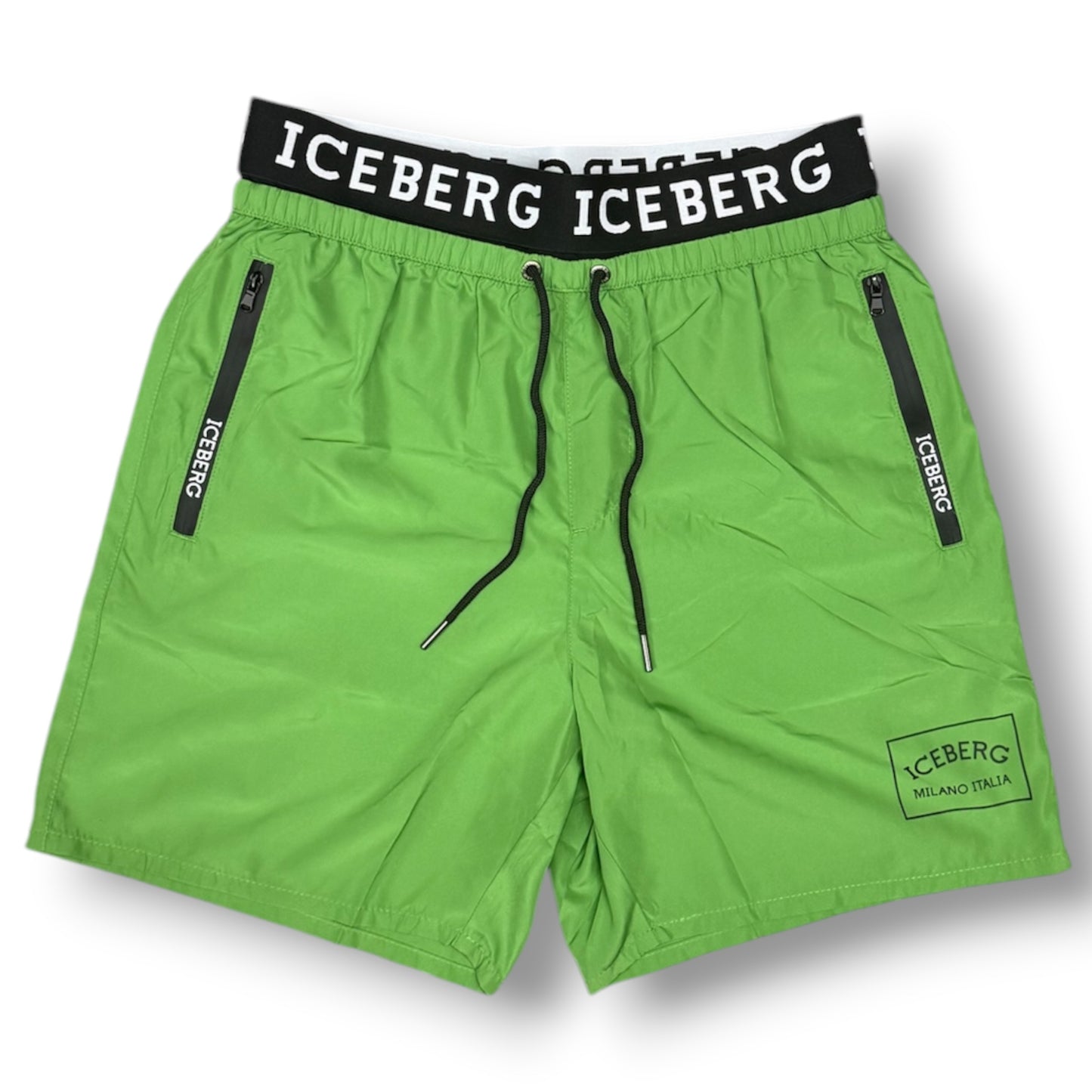 ICEBERG BEACHWEAR- Costume Uomo, col.Verde