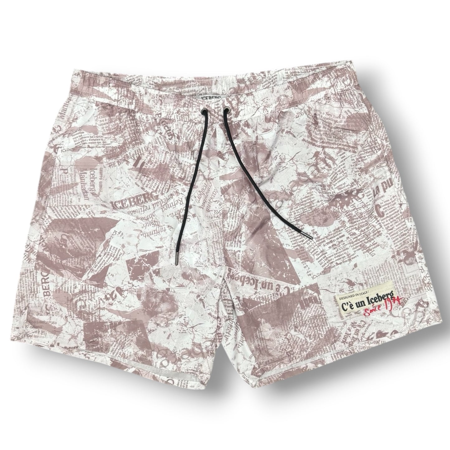 ICEBERG BEACHWEAR- Costume Uomo, con fantasia