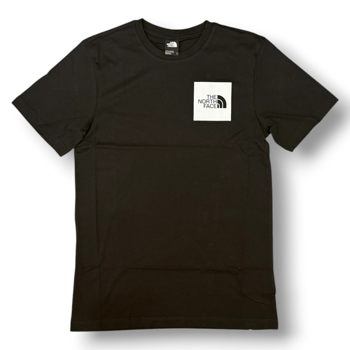 THE NORTH FACE- T-Shirt Uomo con logo quadrato lato cuore, Col.Nero