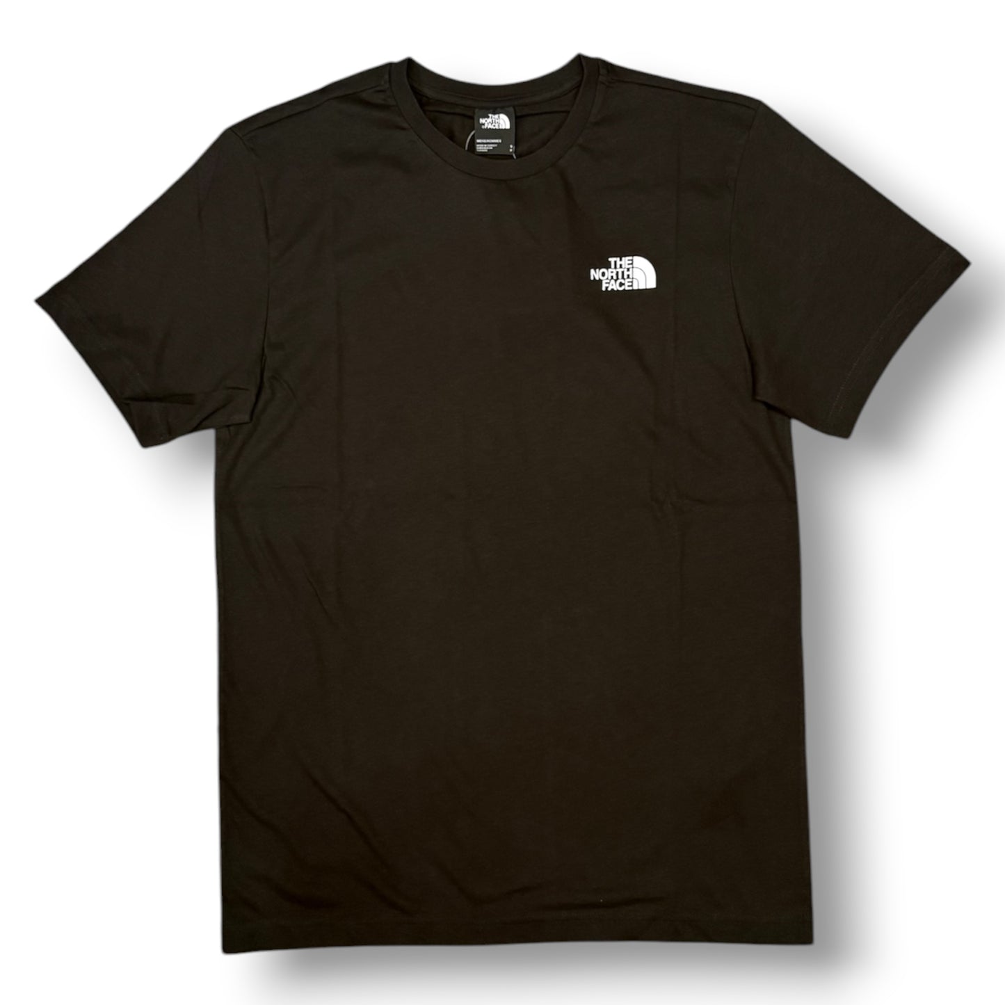 THE NORTH FACE- T-Shirt Uomo con logo lato cuore e stampa sulla schiena, Col.Nero