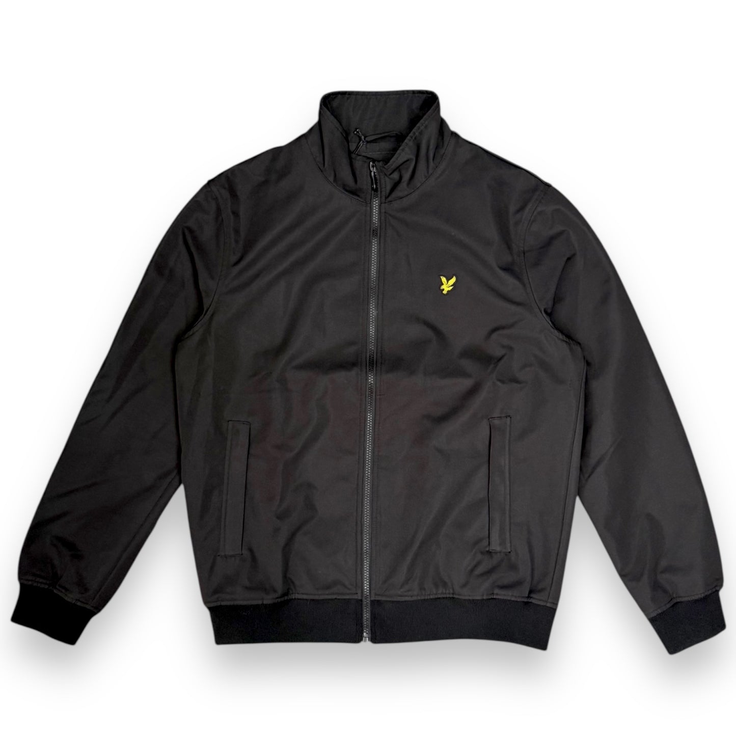 Giubbotto LYLE&SCOTT in tessuto tecnico (primaverile), senza cappuccio, mod.Mesh Backed Funnel, Col.Nero