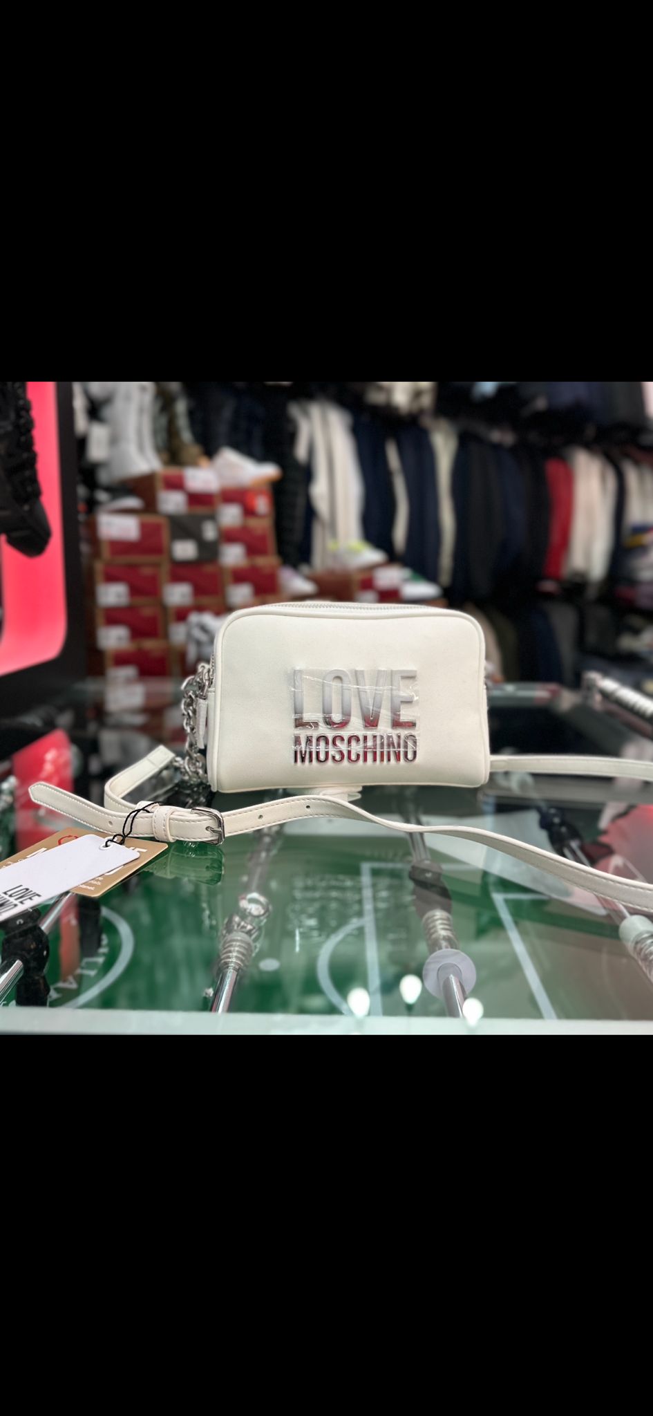 Borsa LOVE MOSCHINO, col.Bianco