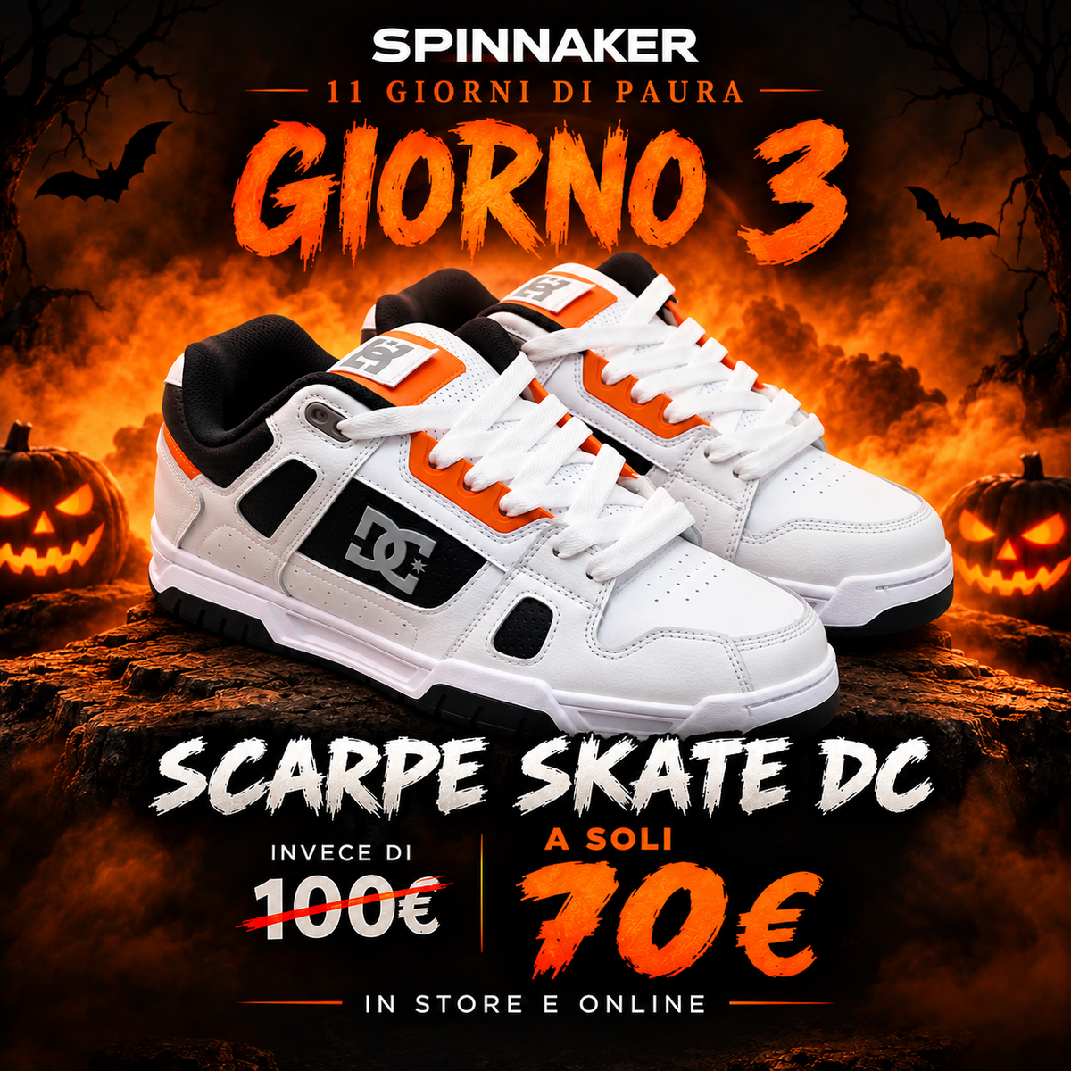 “Giorno 3” Skate DC 70€
