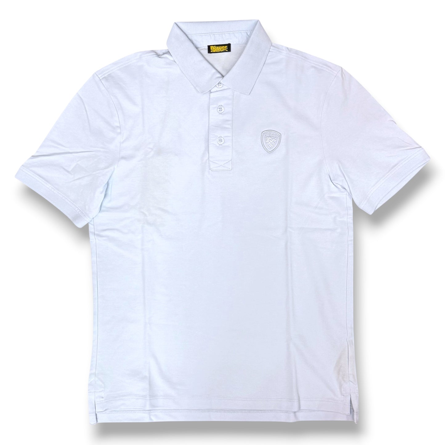 BLAUER- Polo Uomo, Regular Fit, mod.Albans, Col.Azzurro