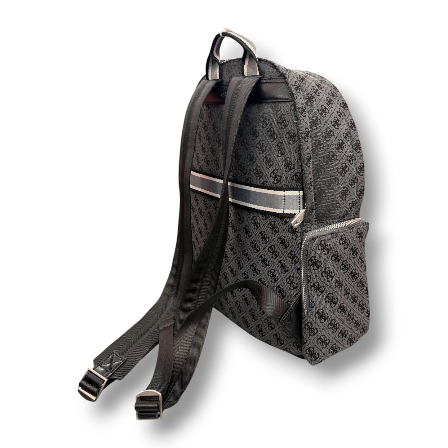 GUESS- Zaino Uomo, logato, Col.Grigio Scuro