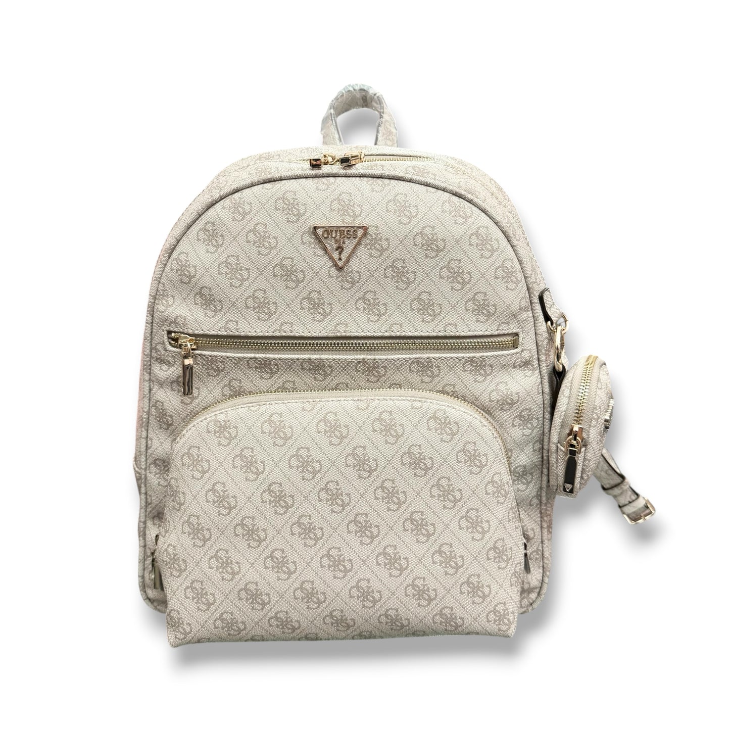 GUESS- Zaino Donna, Group:Power Play II, Col.Dark Taupe Logo