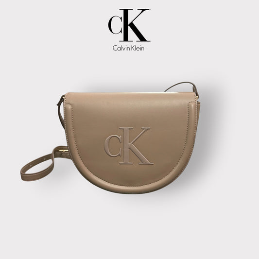 CALVIN KLEIN- Borsa Donna, Col.Beige