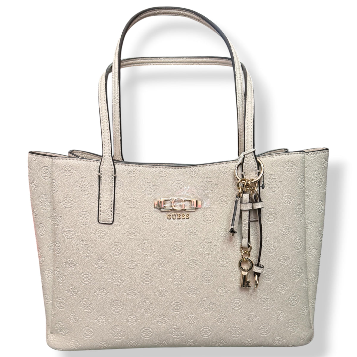 GUESS- Borsa Donna, Group:ANISE, Col.STONE LOGO