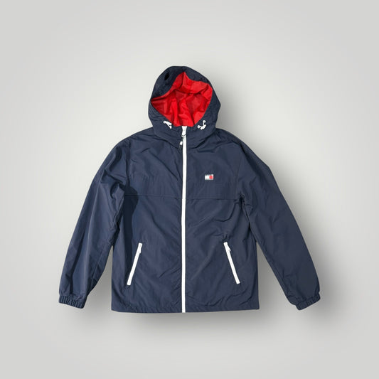 Giubbotto Antivento Tommy Jeans, Col.Blu (veste grande, prendi una tg. In meno)