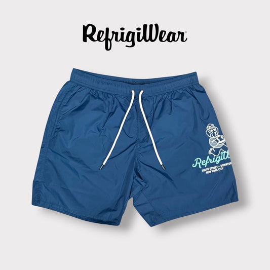 REFRIGIWEAR - Costume Uomo con disegno, Col.Blu