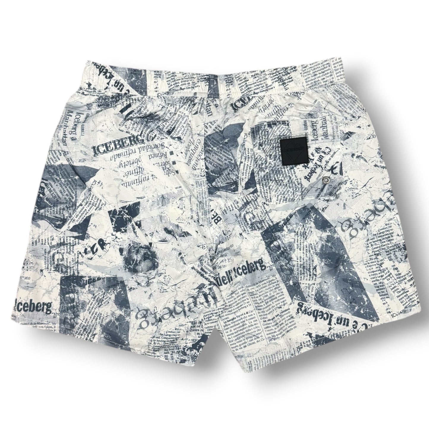 ICEBERG BEACHWEAR- Costume Uomo, con fantasia