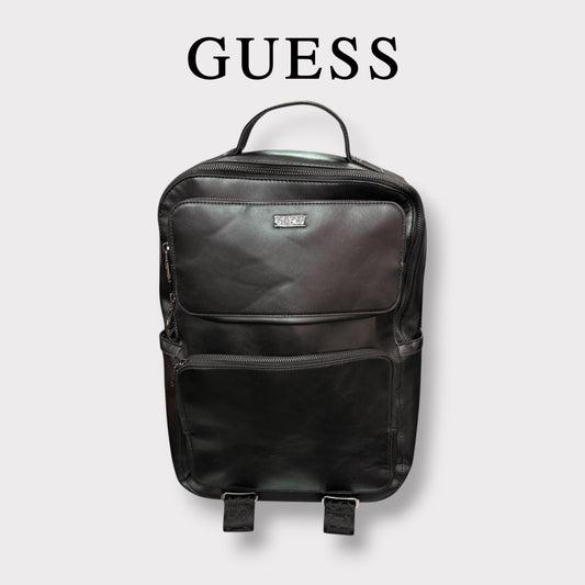 GUESS- Zaino Uomo, in pelle, Col.Nero